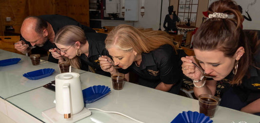 The Coffee Experience - cupping session - Heavenly Coffees