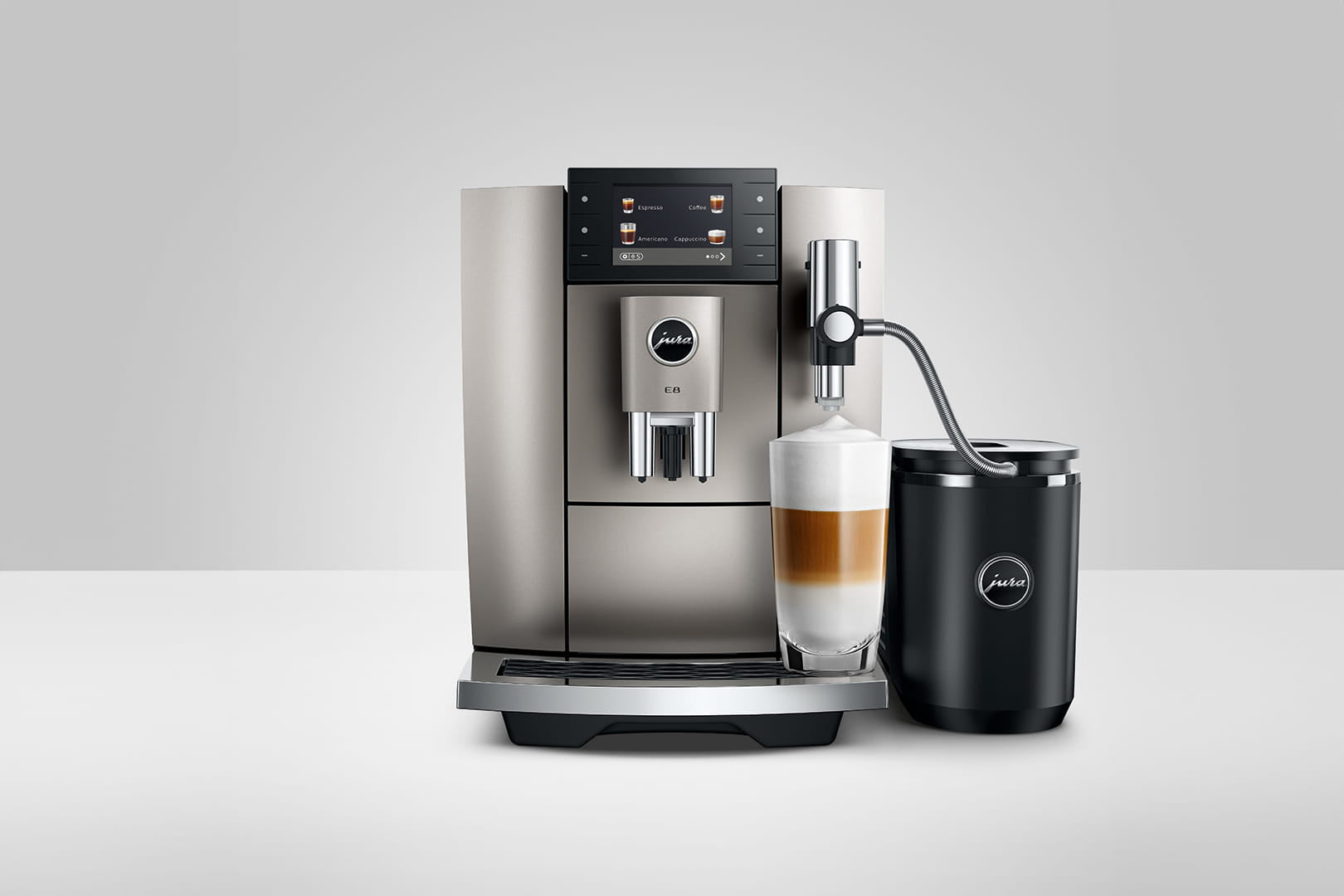 Jura E8 | Bean-to-Cup Coffee Machine – Heavenly Coffees