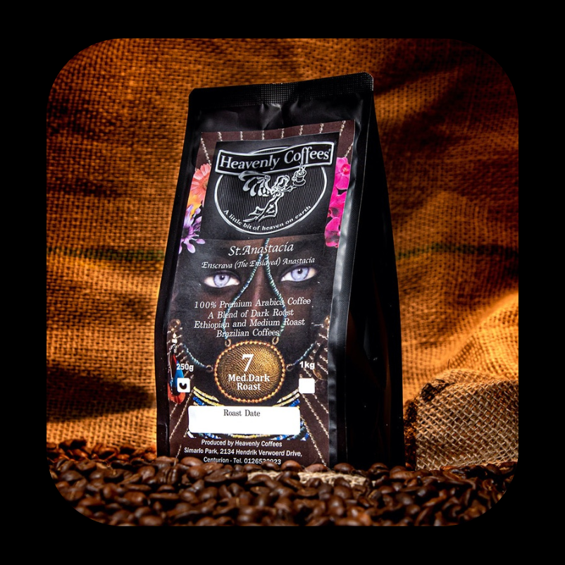 St.Anastacia Blend Medium Dark Roasted Coffee - Heavenly Coffees
