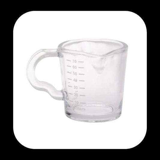 Brewtool Double Spout Espresso Shot Glass - Heavenly Coffees