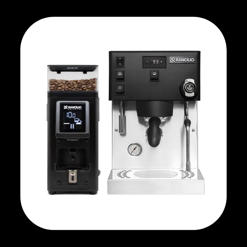 Rancilio Silvia Pro X & Stile Grinder Combo - Heavenly Coffees