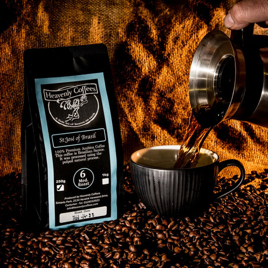 St.Jose of Brazil Medium Roast 250g/1kg - Heavenly Coffees